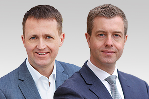Stefan Evers, stadtpolitischer Sprecher der CDU-Fraktion Berlin, und Oliver Friederici, verkehrspolitischer Sprecher der CDU-Fraktion Berlin