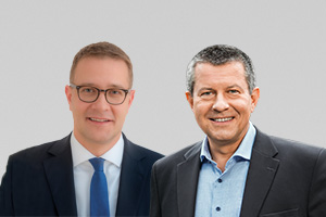  Adrian Grasse, forschungspolitischer Sprecher der CDU-Fraktion, und Christian Goiny, haushaltspolitischer Sprecher der CDU-Fraktion