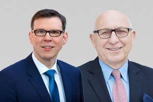 Florian Graf, Fraktionsvorsitzender, und Kurt Wansner, CDU-Abgeordneter aus Friedrichshain-Kreuzberg